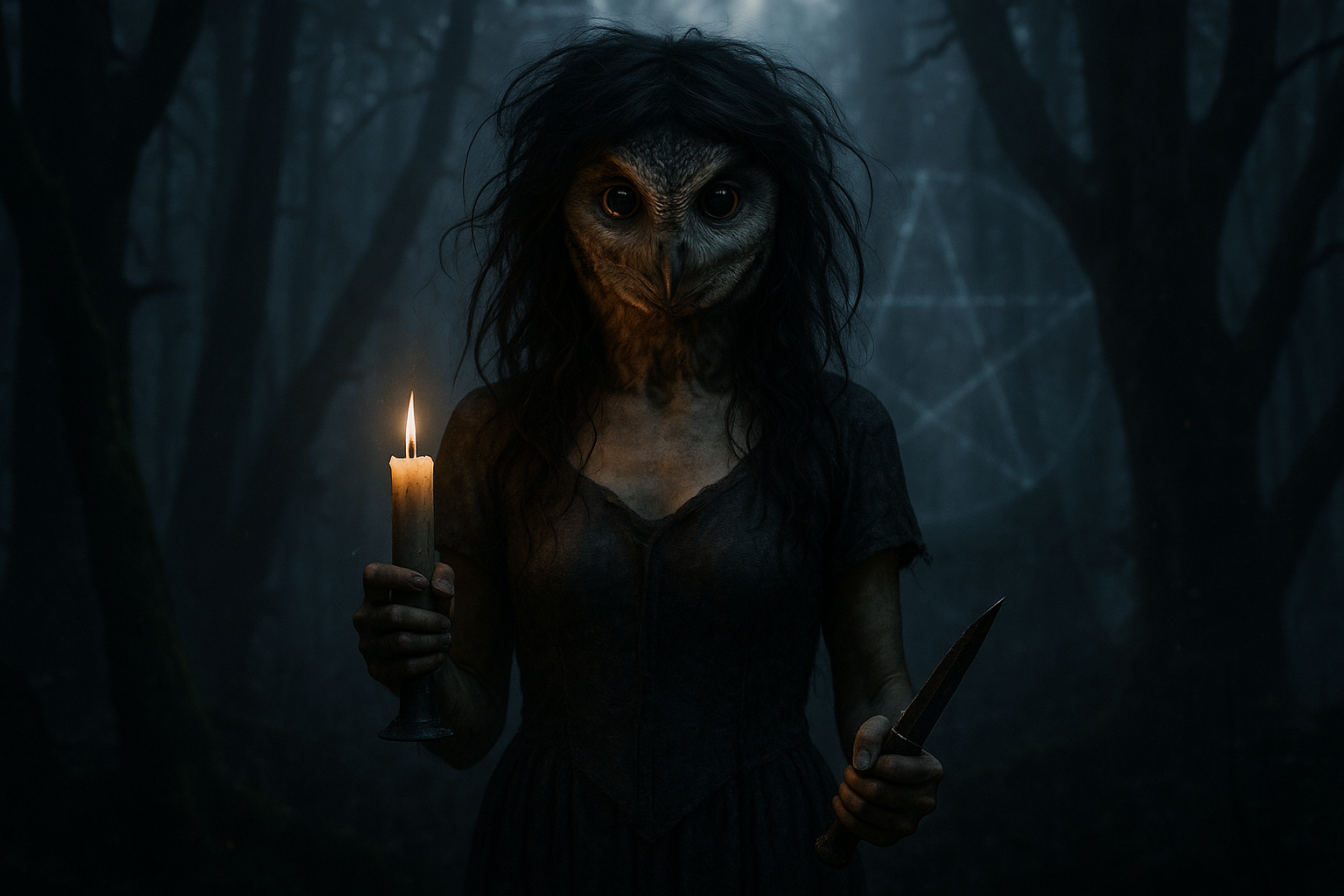 20250810_0240_Mystical Owl-Woman in Forest_simple_compose_01k28pm8e4e2vrxfr9m89fyf7s